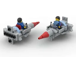 Micro fighter size Thunderbird 1