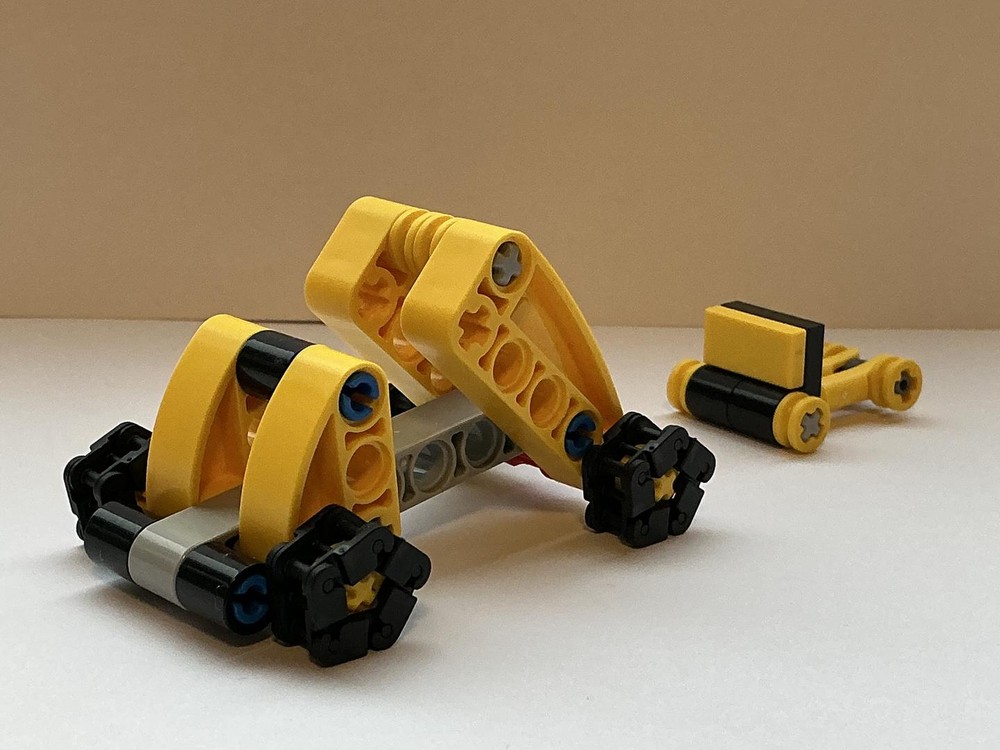 Lego 42225 Mini Dumper Truck and a pickup truck