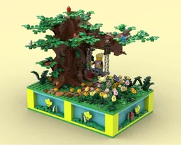 Tree with swing Automata