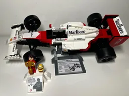 F1 1990 McLaren Honda MP4/5B & Ayrton Senna (Set10330 + 151 parts)