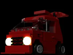 Emmet's race car