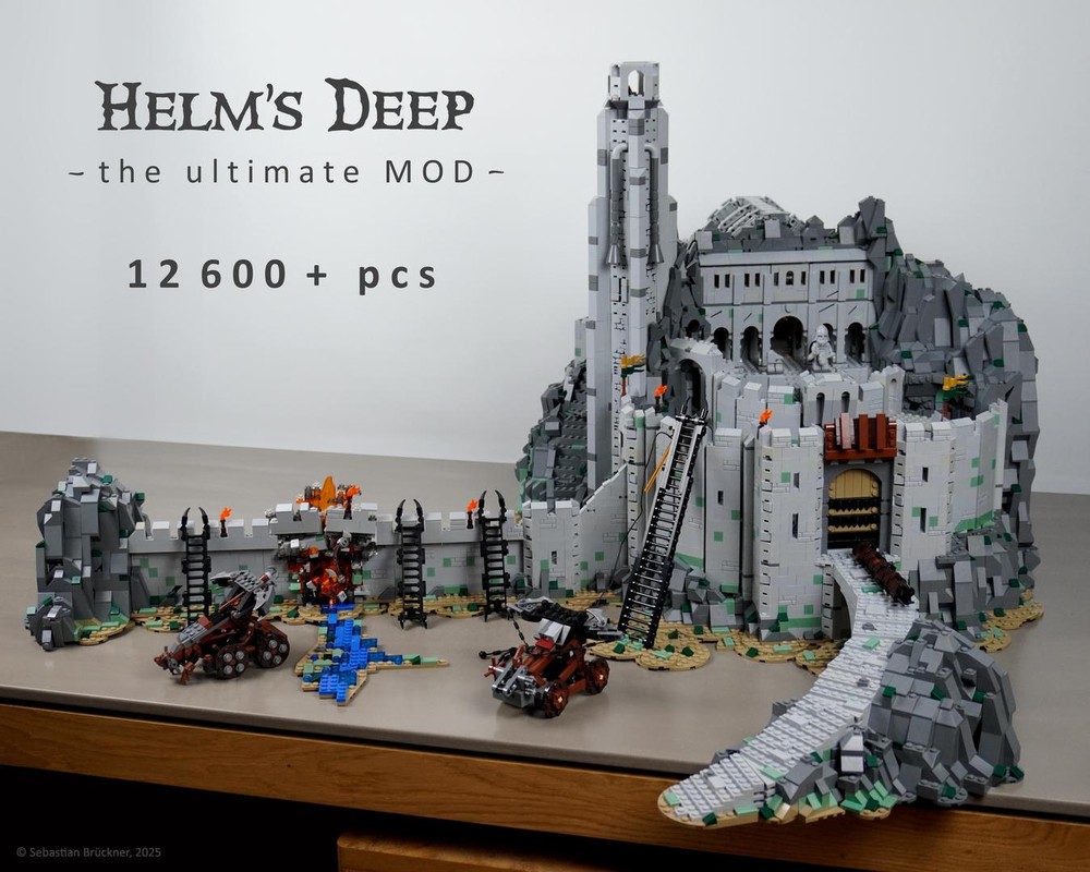 Lego Helm's Deep - the ultimate MOD