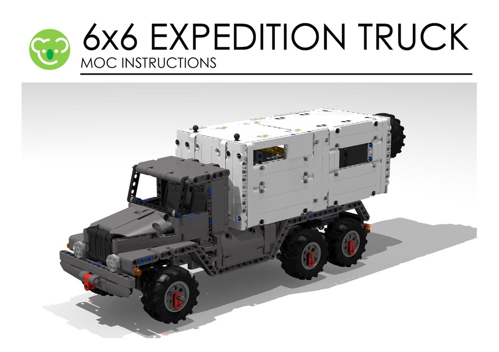Lego 6x6 Expedition Truck with Buwizz