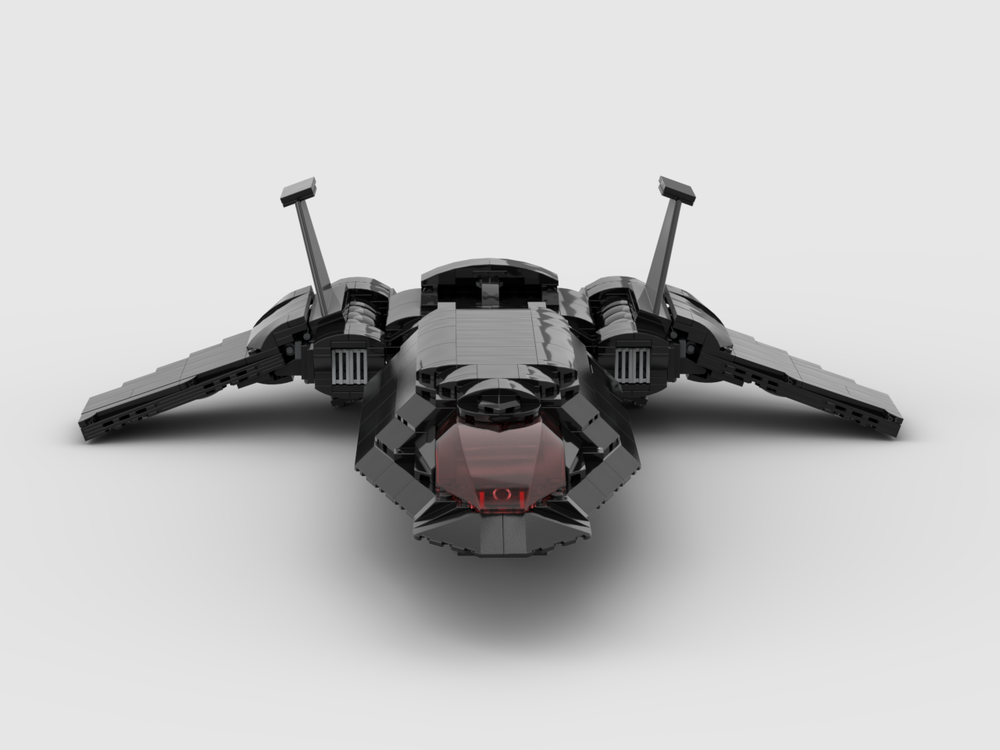Lego MOC - X-JET / BLACKBIRD / X-MEN 97 MOC ( BLACK )