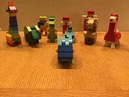 10698 Blue dinosaur