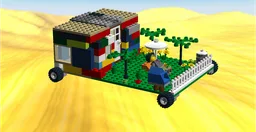 Camper with Lawn