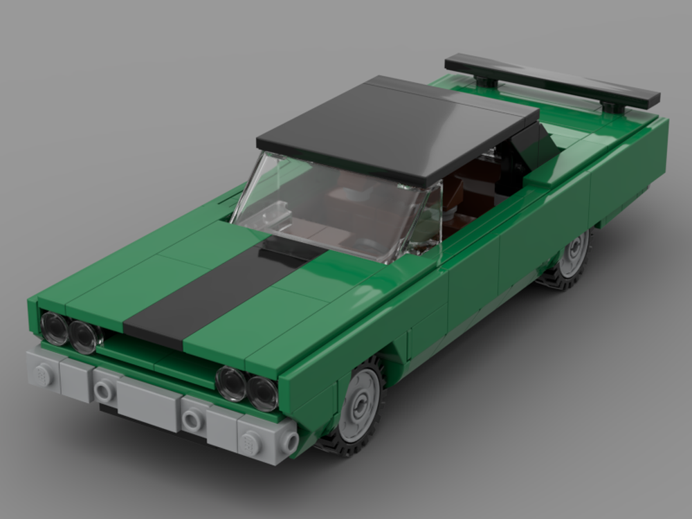 Lego 1970 Plymouth Roadrunner - Green