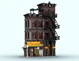 Grocery & Vinyl Shop (NYC Corner)