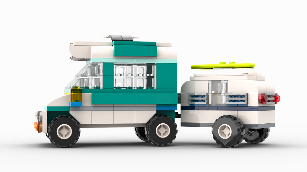 Lego 11036 Camper van and trailer