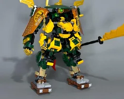 Administration Master and Dragon mechs (Lloyd and Arin's Ninja Team Mechs) LEGO 71794 modification