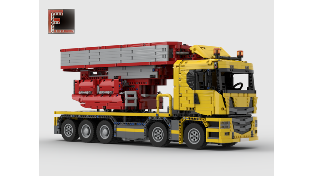 Lego Scania R 770 bridge inspection vehicle (full RC)