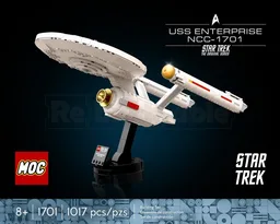 USS Enterprise (NCC-1701) Consititution Class Midi Scale — Star Trek: The Original Series