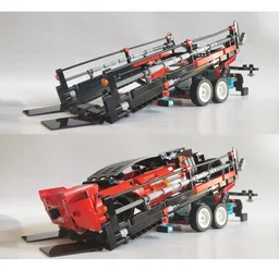 Road Train Car Trailer - 42106C model
