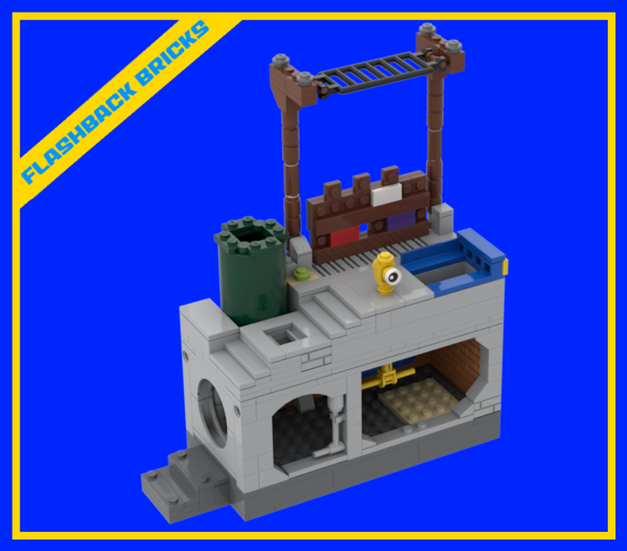 Lego Ninja Turtle Sewer Lair