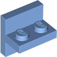 Bracket 2 x 2 with 1 x 2 Vertical Studs / Medium Blue