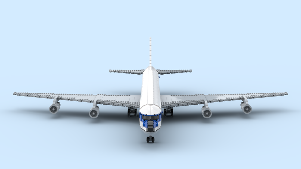 Lego Studglas SC-8-61 (Douglas DC-8-61)
