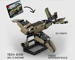 42110 Tech-Bird - LEGO Technic Landrover Defender Alternate Build