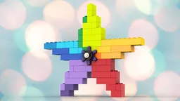 11016 Rainbow star
