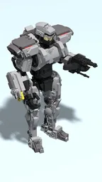 Robocop 3 - Accessories only, for Lego Robocop (MOC-46668)