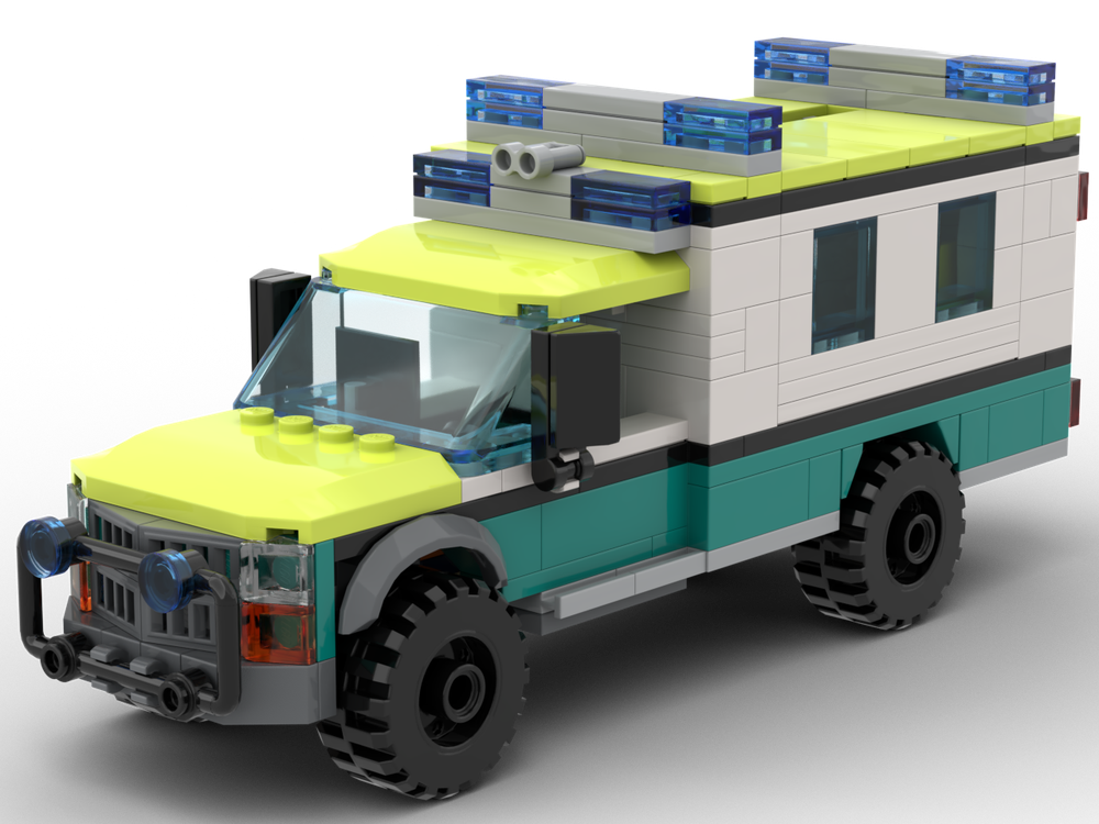 Lego 4x4 City Ambulance