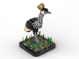 Grey Crowned Crane