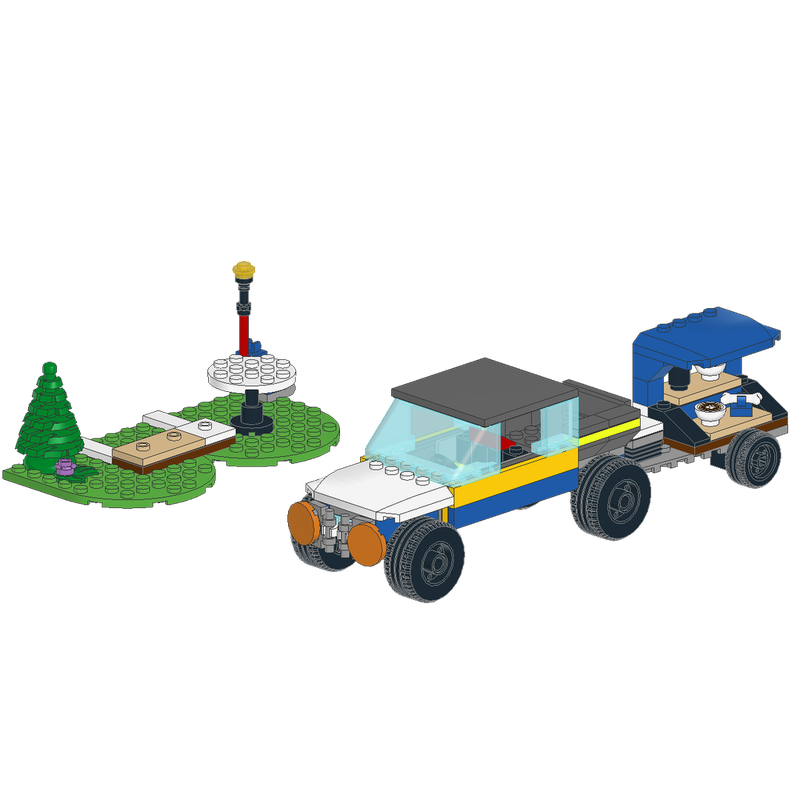Lego 60369 Mobile Dog Food Trading