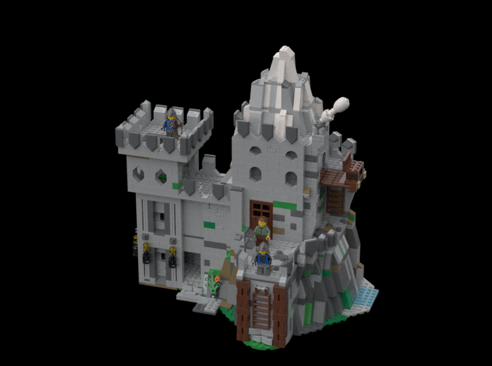 Lego Castle on the Mountain