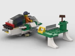 60249 Jet Boat and Pier