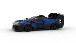 McLaren Senna GTR - Blue and Grey (Richard Mille)