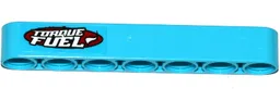Technic, Liftarm Thick 1 x 7 with 'TORQUE FUEL' Pattern (Sticker) - Set 42050