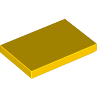 Lego Tile 2 x 3 / Yellow