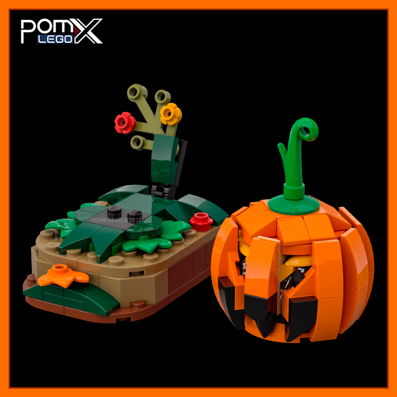 Lego Lighted Halloween Pumpkin Type B (2022)