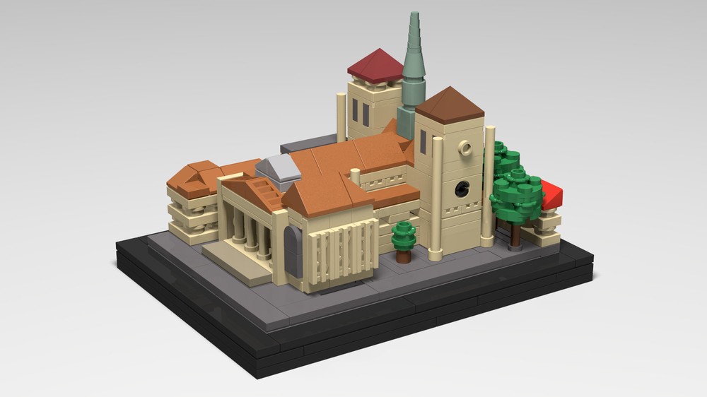 Lego Geneva Cathedral