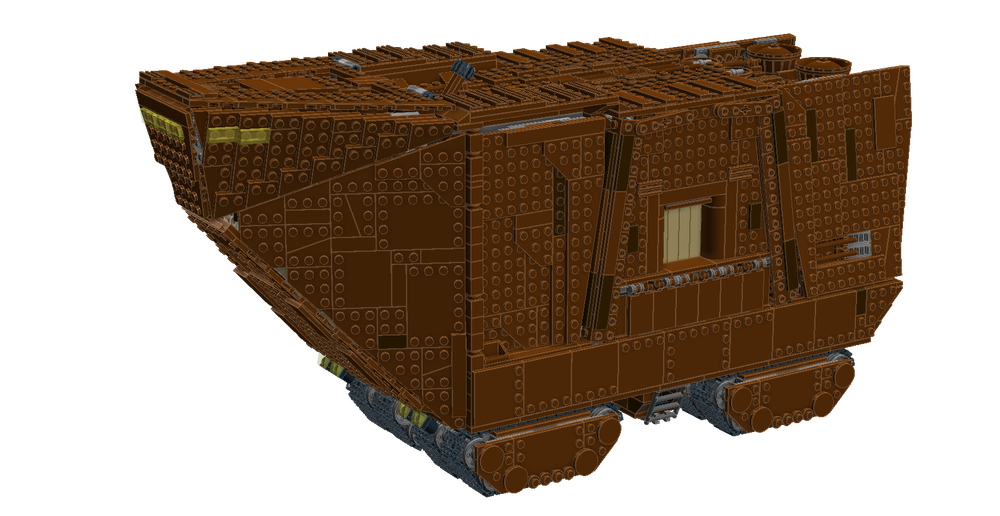 Lego 75059 Sandcrawler mod
