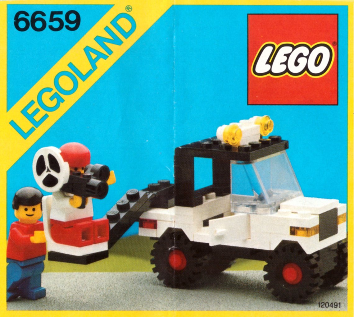 Lego TV Camera Crew