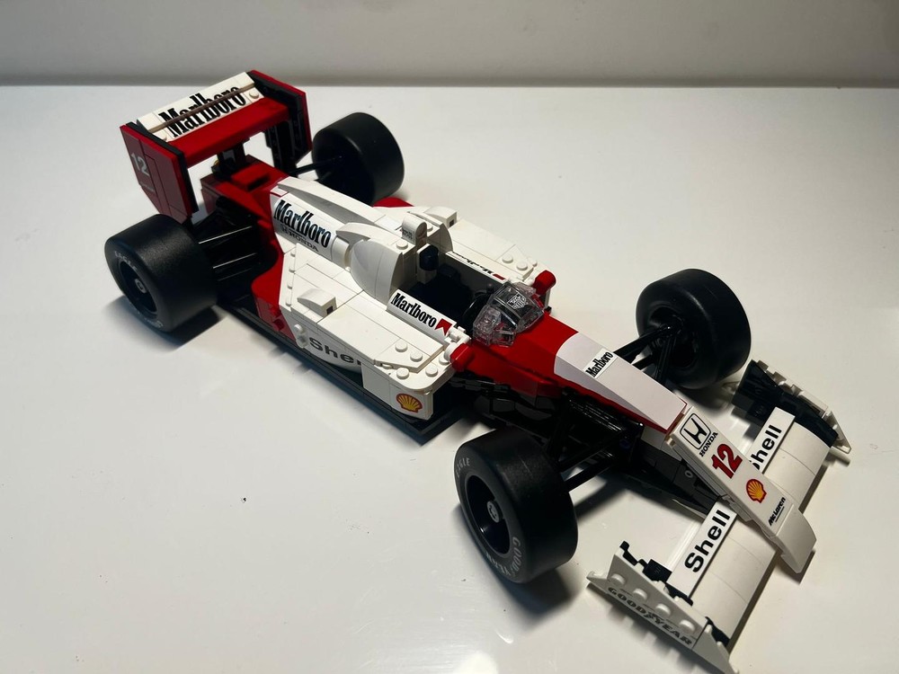 Lego F1 1988 McLaren Honda MP4/4 Set10330 Small Upgrade (22 parts)