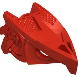 Large Figure Mask, Eagle / Red