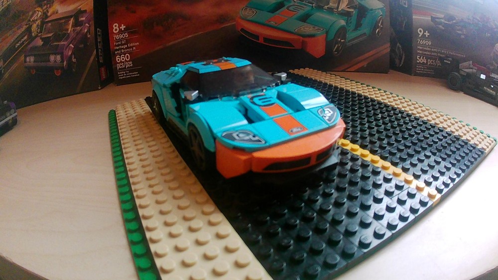 Lego Ford GT display