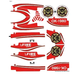 Sticker Sheet for Set 42040-1 / [No Color/Any Color]
