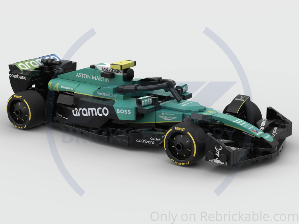 Lego F1 Aston Martin AMR25