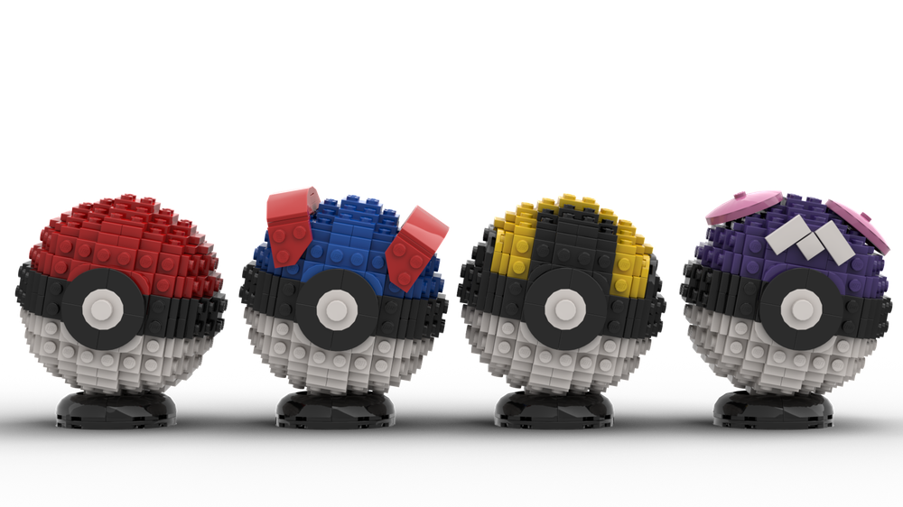 Lego Classic Pokeballs