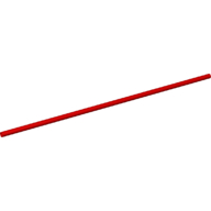 Lego Hose Rigid 3mm D. 20L / 16cm / Red