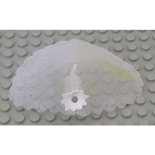Lego Belville, Curtain / Bed Veil - Small / White