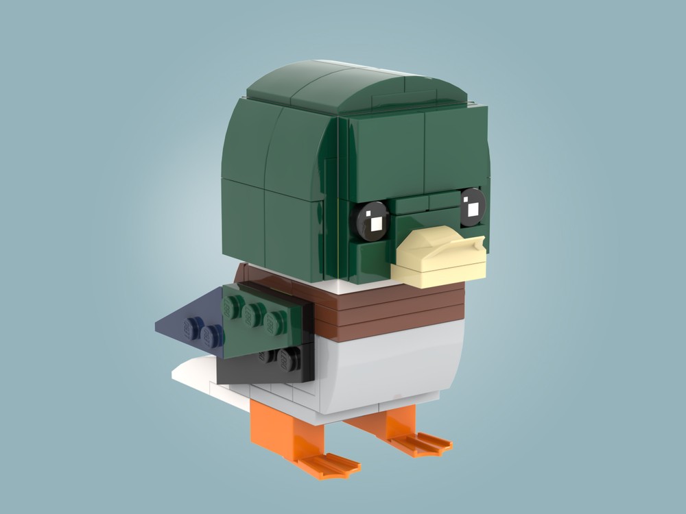 Lego Mallard duck Brickheadz