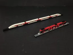 Micro Red Bullet Train