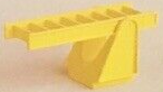 Lego Duplo Ladder Stand 2 x 2 with Yellow Duplo Ladder 8 Rung (2223 / 2224)