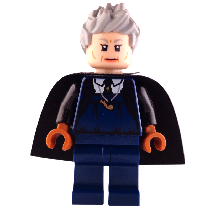 Lego Madame Hooch, Dark Blue Outfit (50231 Cape)