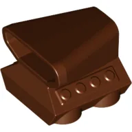 Engine / Air Scoop 2 x 2 / Reddish Brown