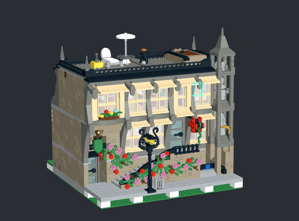 Lego Pharmacy modular building