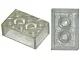 Brick 2 x 3 without Cross Supports / Trans-Clear